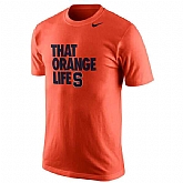Syracuse Orange Nike Basketball Mascot Life WEM T-Shirt - Orange,baseball caps,new era cap wholesale,wholesale hats